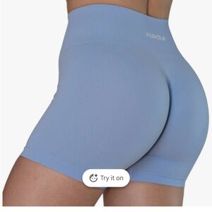 Aurola Dream Light Blue Athletic Shorts